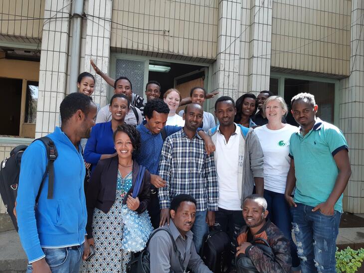 FUG i Etiopia - Studenter og forelesere 
