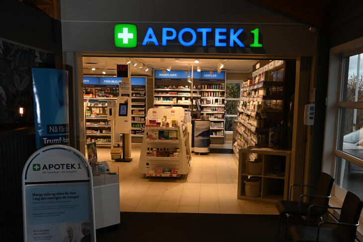Tilfredse kunder: Apotek 1 har blant Norges mest tilfredse kunder. Foto: Tore Rasmussen Steien
