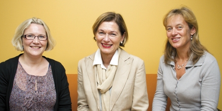 Bjørg Abotnes, Britt Wolden og Anne Berit Walter