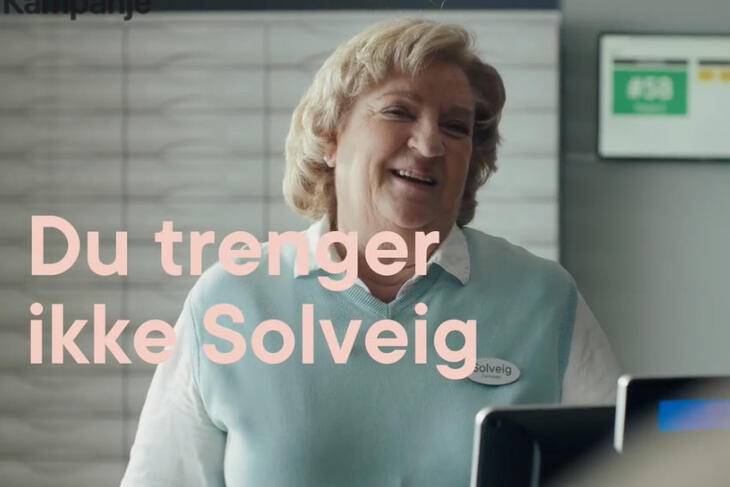 APOTEK TRENGER IKKE "SOLVEIG": Farmaceutene håper det ikke er mange som "Solveig" ute i norske apotek. Skjermdump.